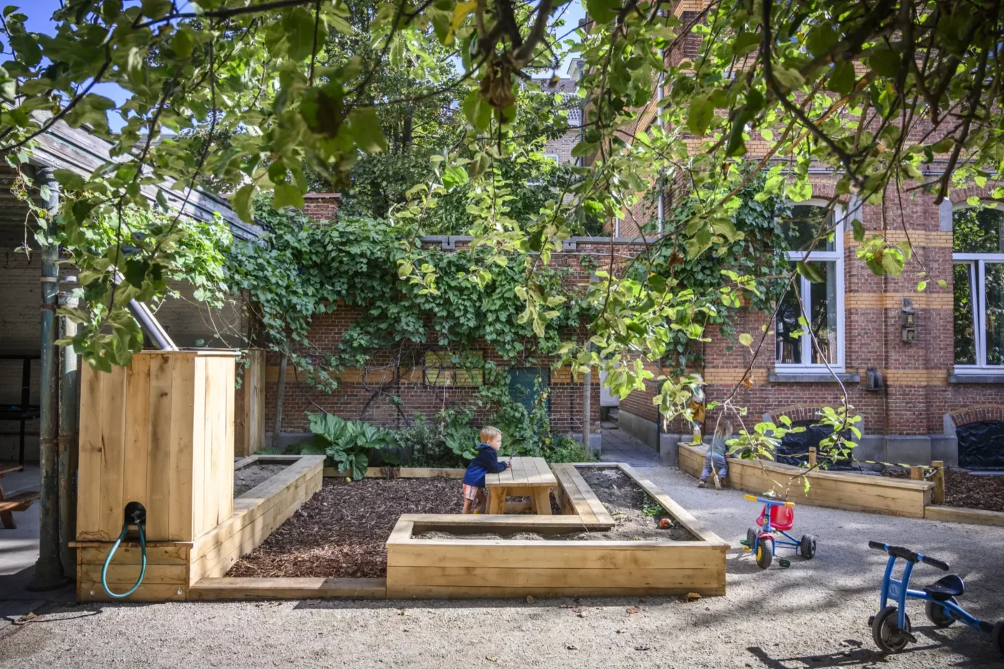 Natuurlijke speelplaatsen en schoolomgevingen