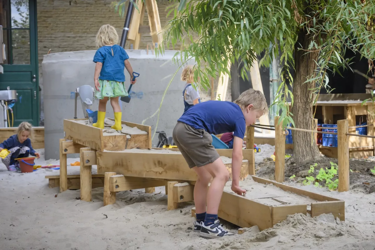 Natuurlijke speelplaatsen en schoolomgevingen
