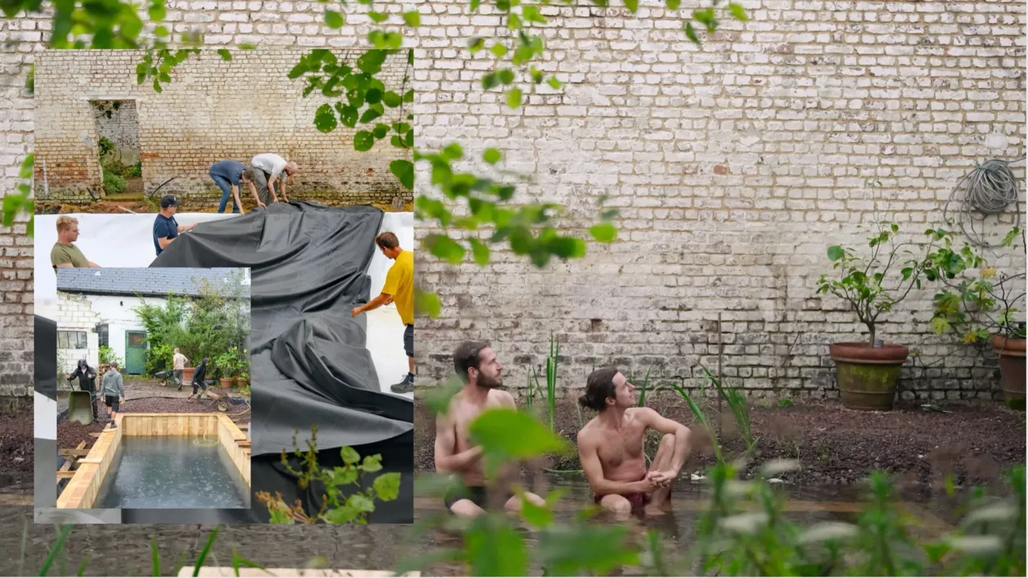 Zwemvijvers, slim gebouwd, mooi ontworpen