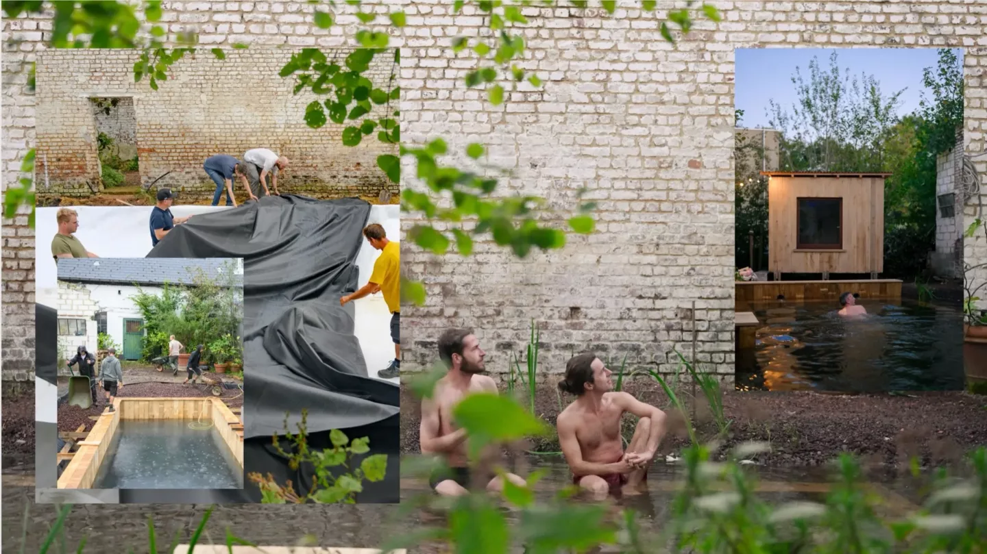 Zwemvijvers, slim gebouwd, mooi ontworpen