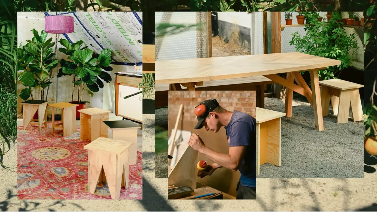 Duurzame houtconstructies en tuinmeubilair