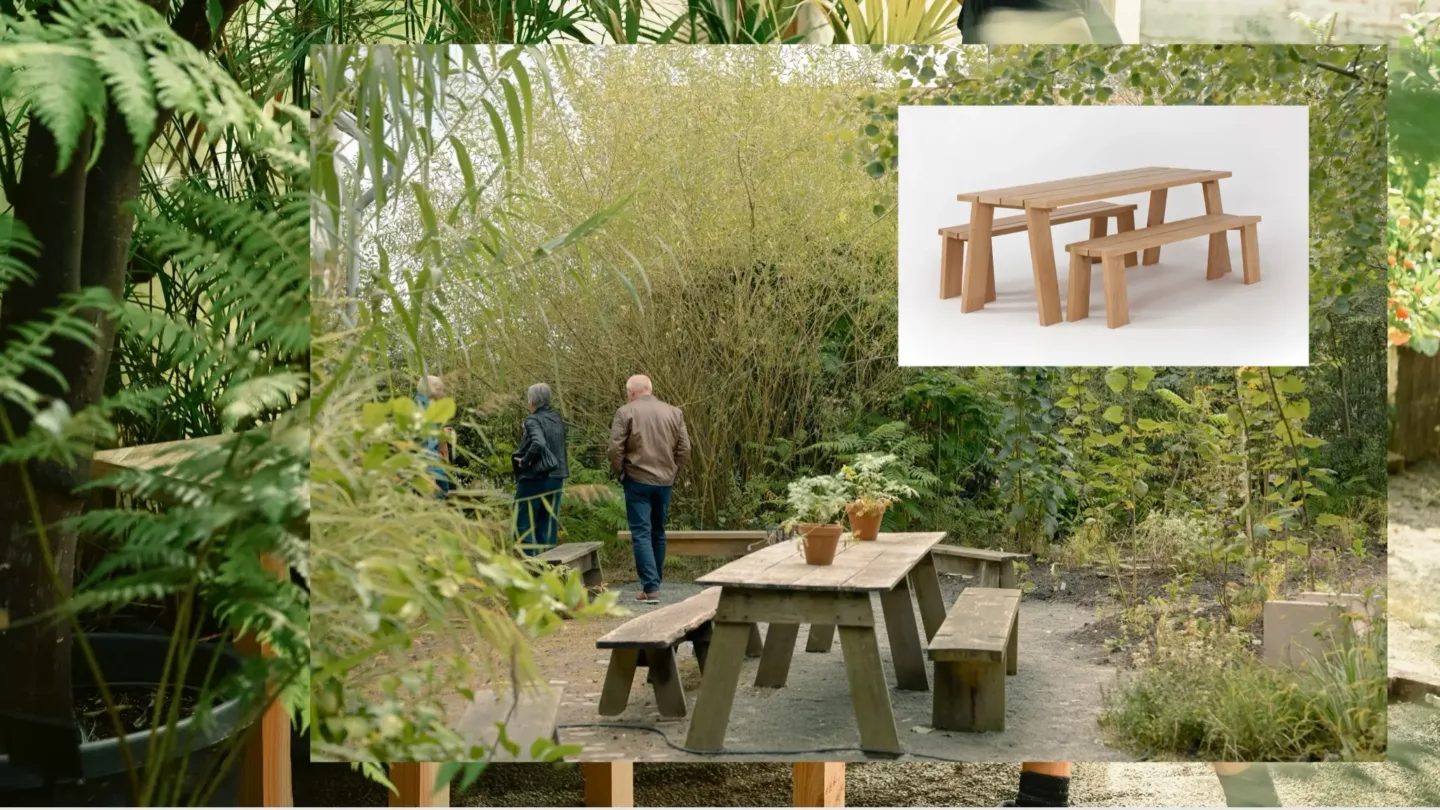 Duurzame houtconstructies en tuinmeubilair