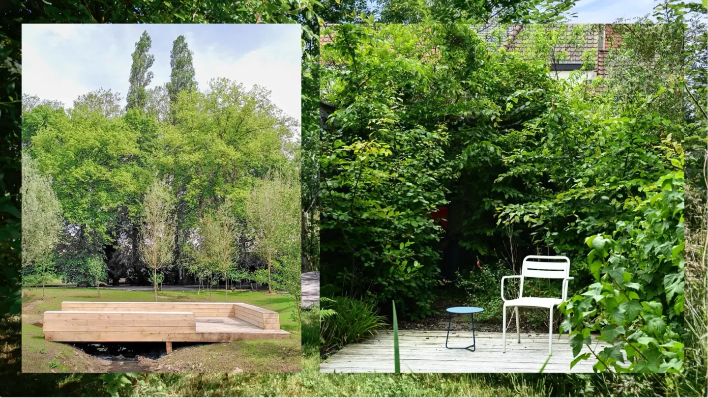 Duurzame houtconstructies en tuinmeubilair